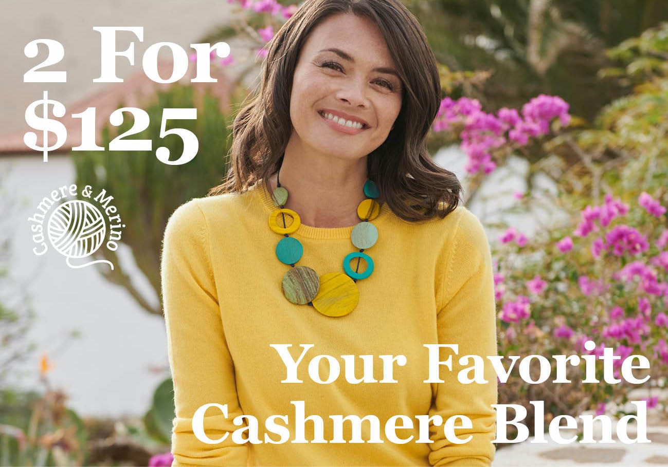 2 for €125 Cashmere Merino Offer