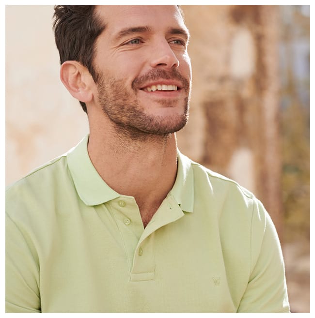 Organic Cotton Pique Polo