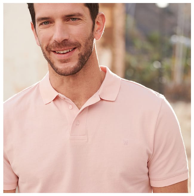 Organic Cotton Pique Polo