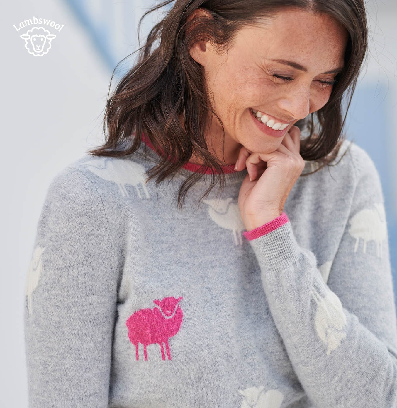 Pink Sheep Jumper