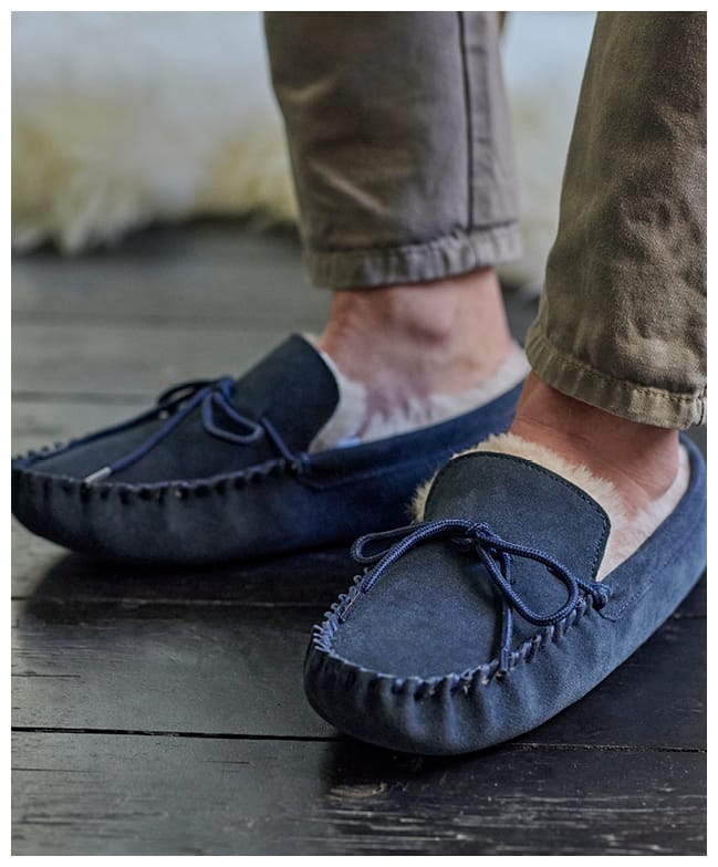 Mens Sheepskin Moccasin