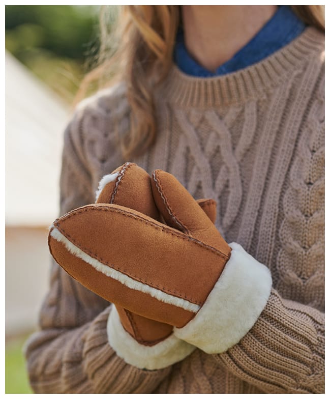 Sheepskin Mittens