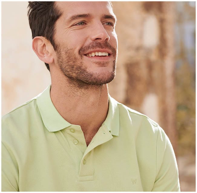 Organic Cotton Pique Polo