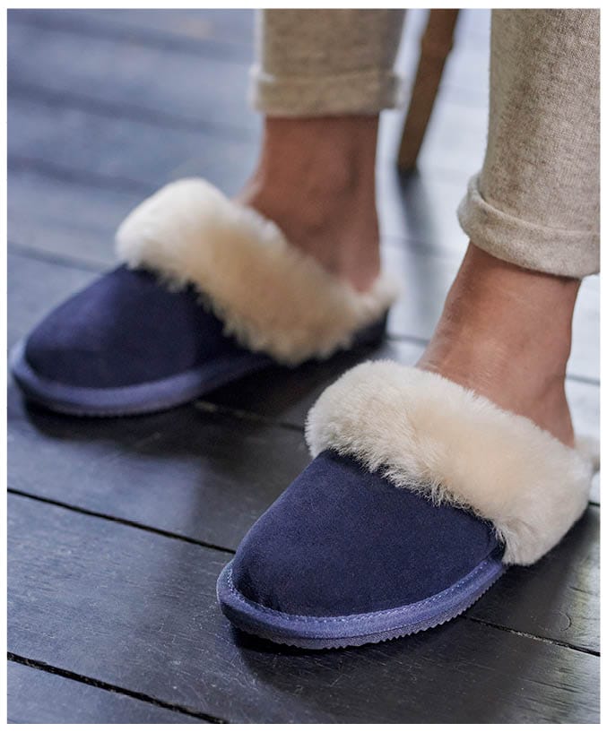 Womens Sheepskin Mule Slipper