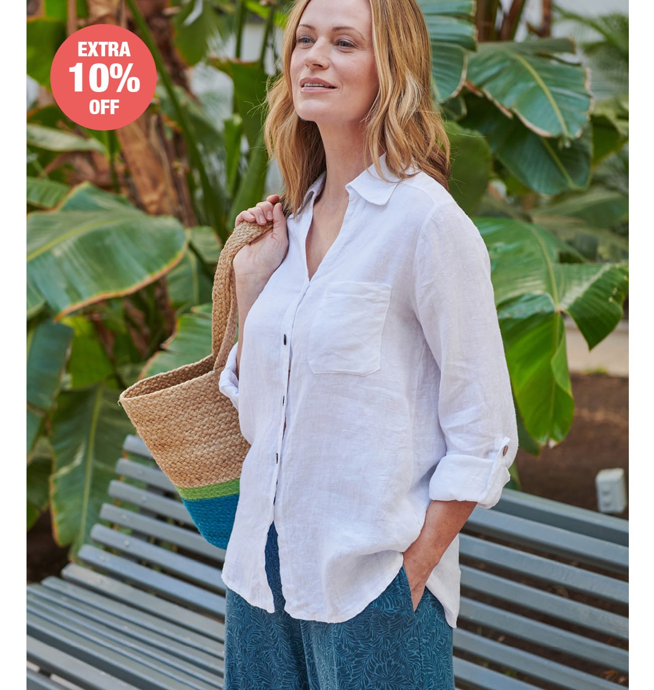 Relaxed Fit Linen Shirt