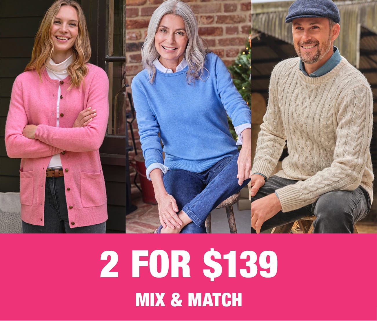 Mix and Match - 2 for $139 Best Sellers