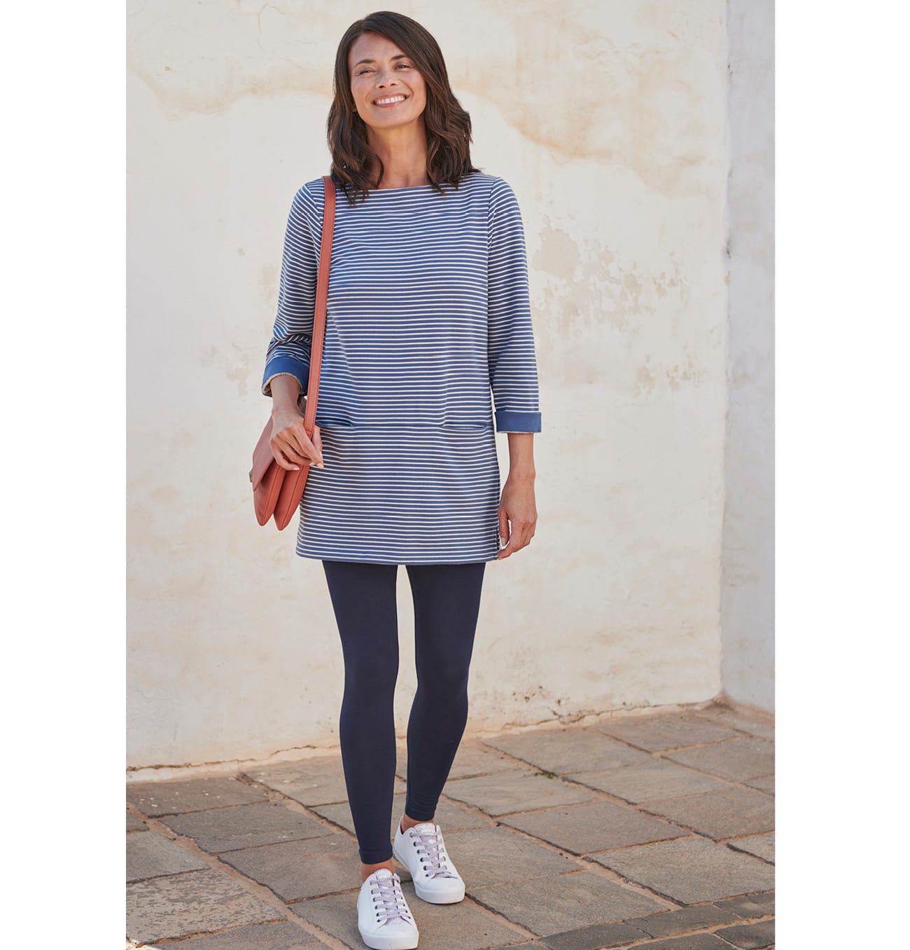 Contrast Cuff Tunic