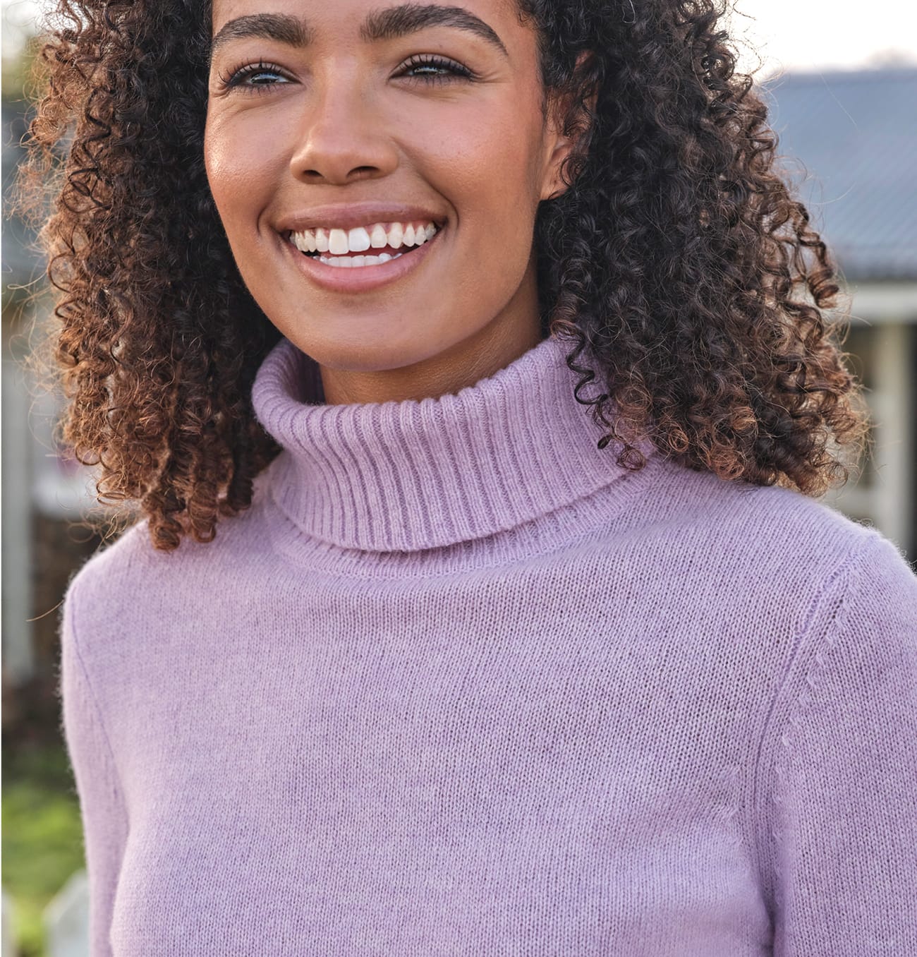 Womens Lambswool Polo