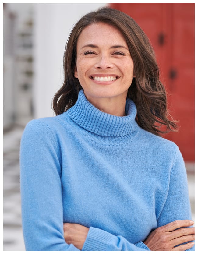 Womens Lambswool Polo