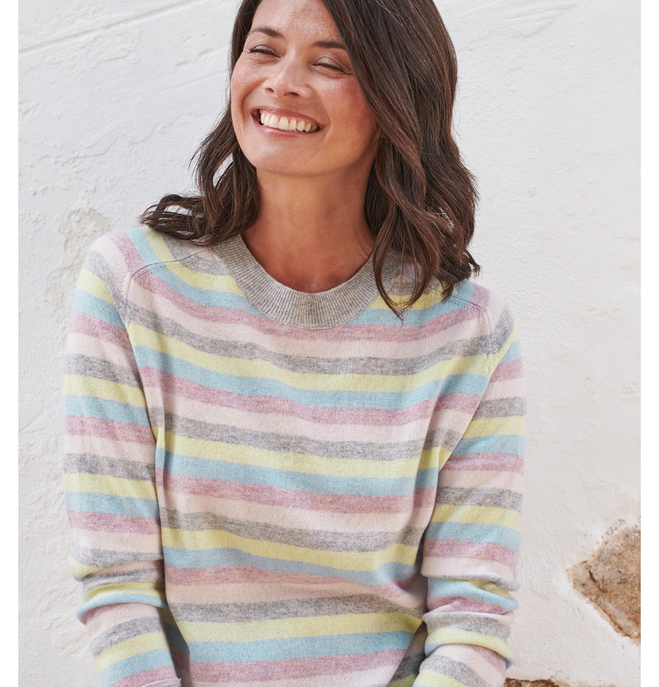 Pastel Multi Stripe Sweater