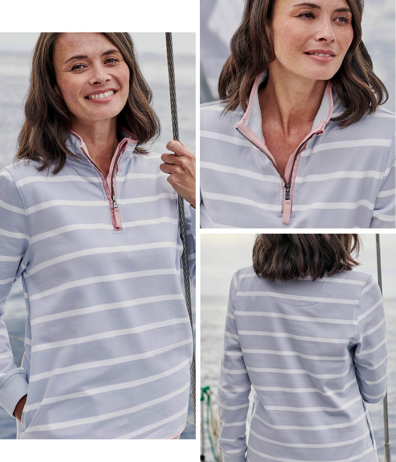 Half Zip Sweatshirt