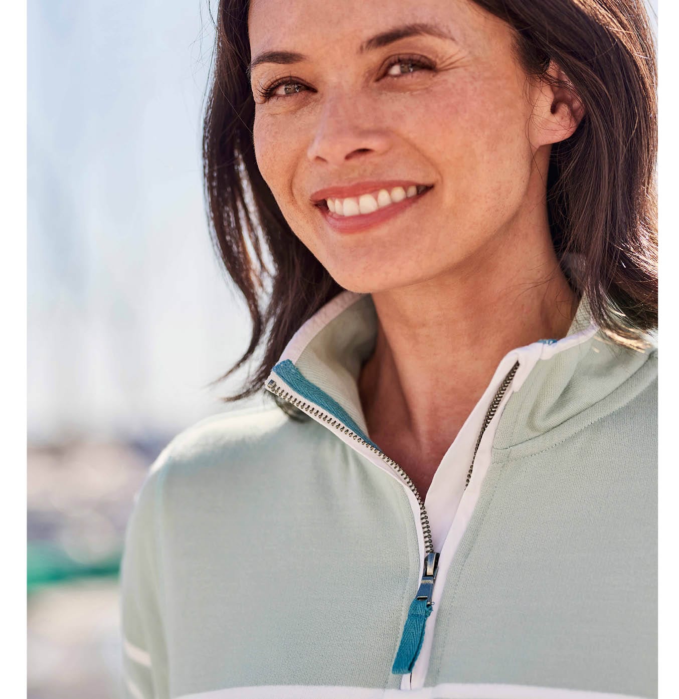 Half Zip Sweatshirt