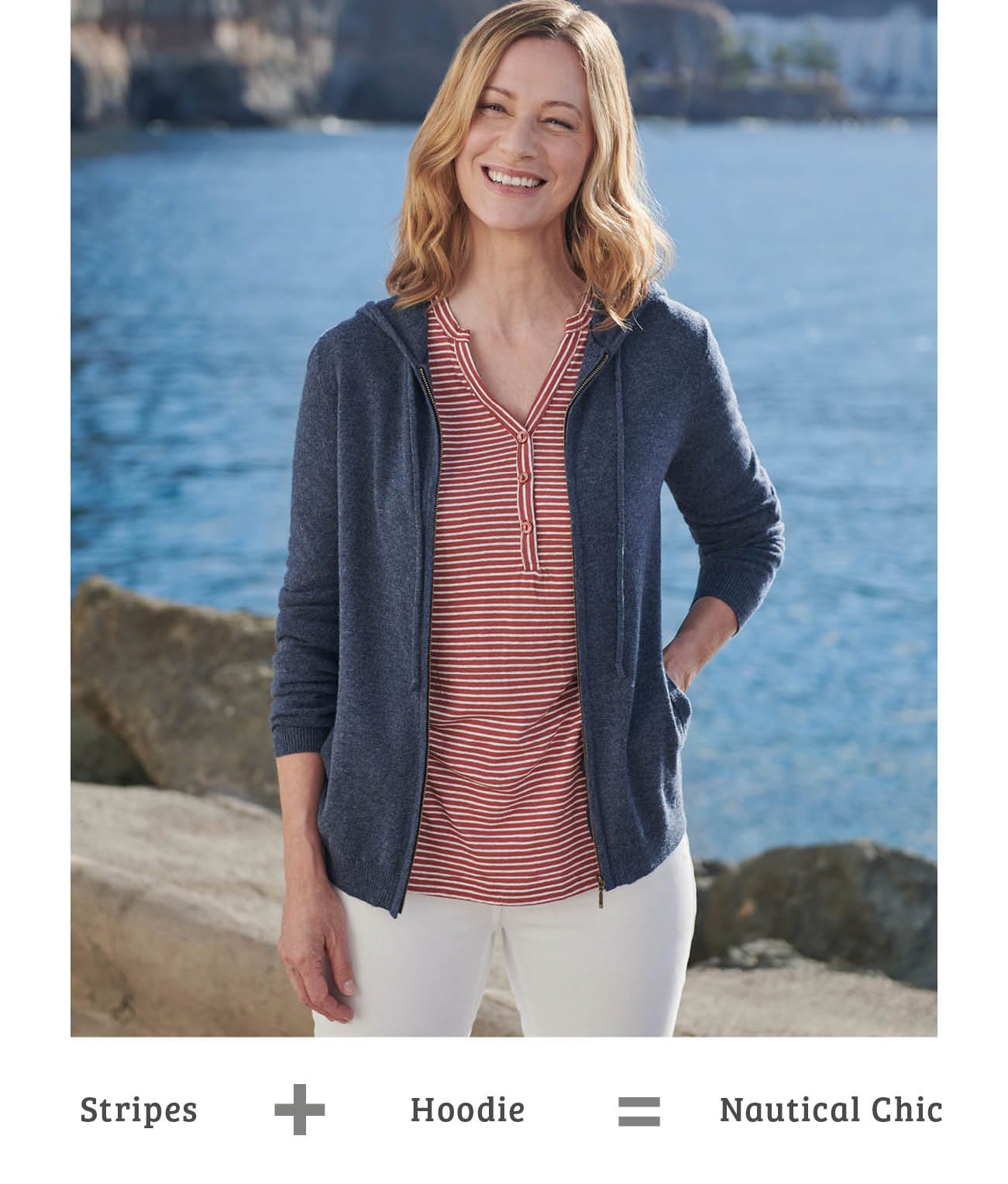 Cashmere And Merino Luxe Lounge Hoodie