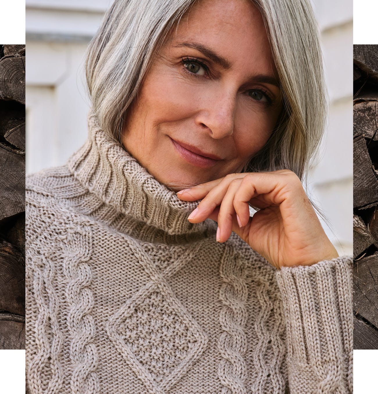 Pure Wool Turtle Neck Sweater