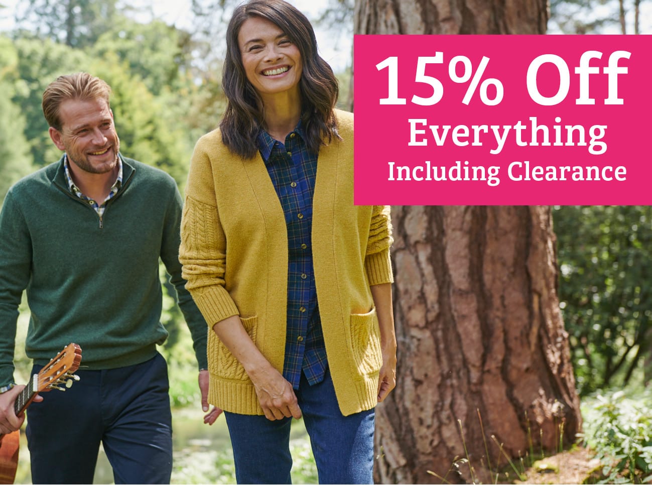 15% Off Everything Including Clearance