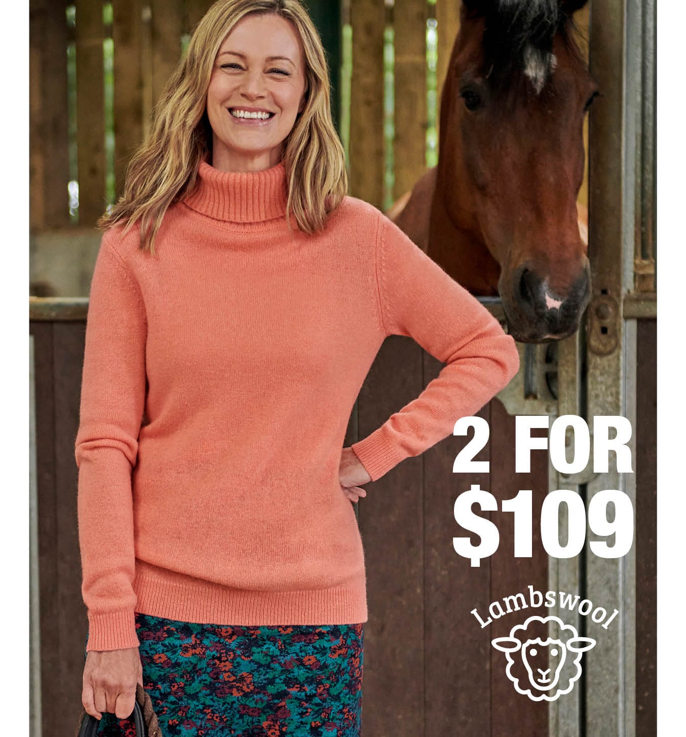 2 for $109 on Lambswool collection