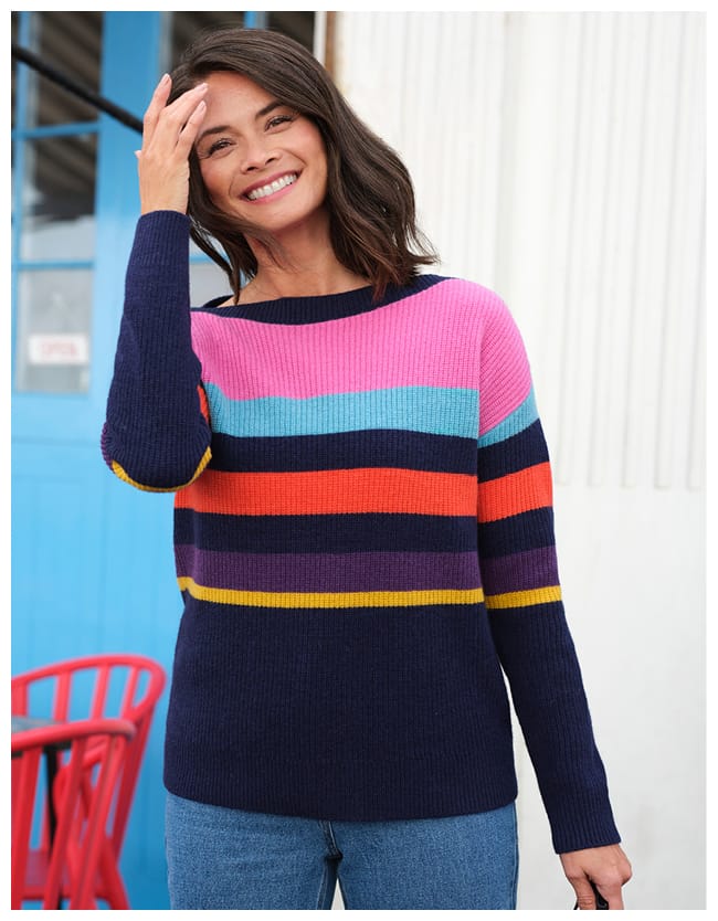 Rainbow Colored Sweater