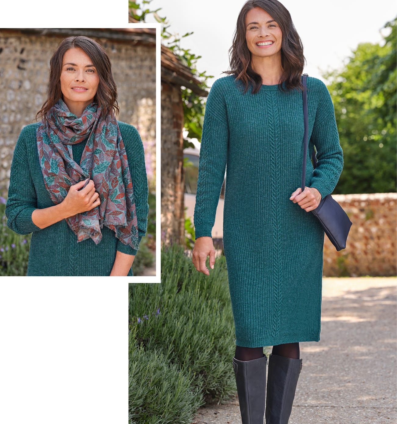 Lofty Lambswool Knitted Dress