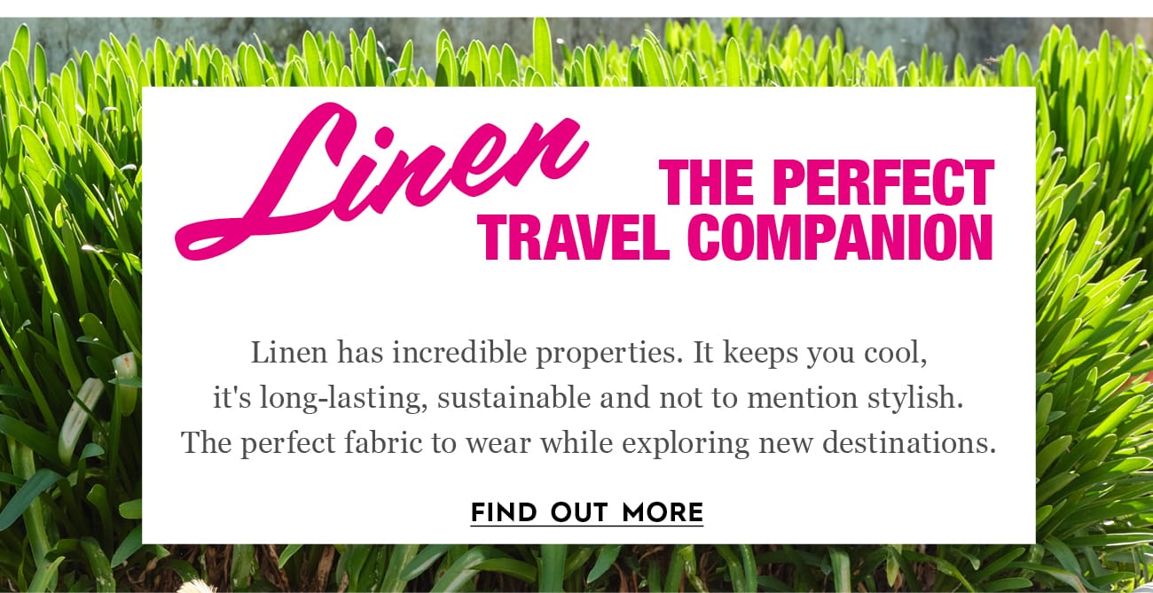 Linen: The Perfect Travel Companion