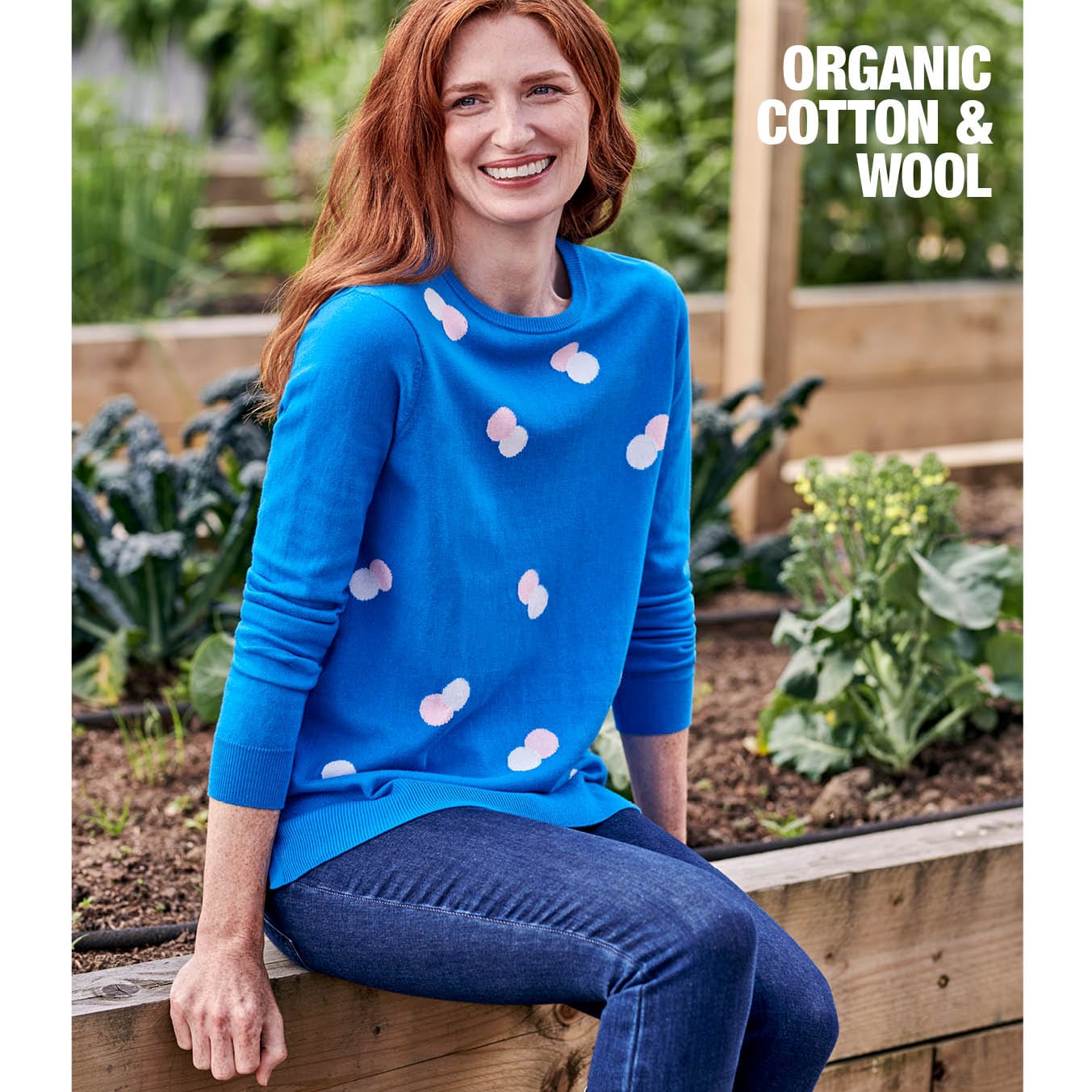 Organic Cotton Spot Jumper