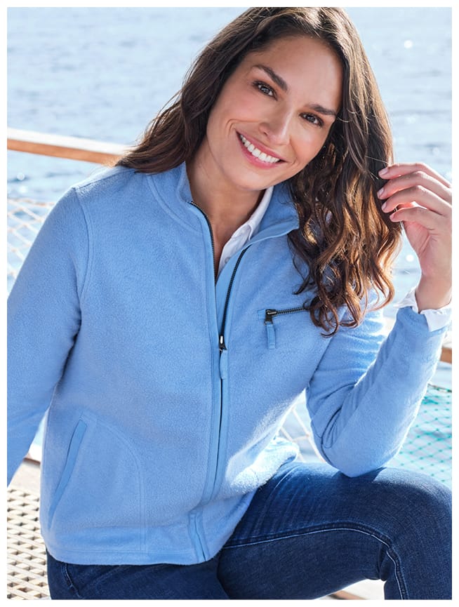 Organic Cotton Zip Through Fleece