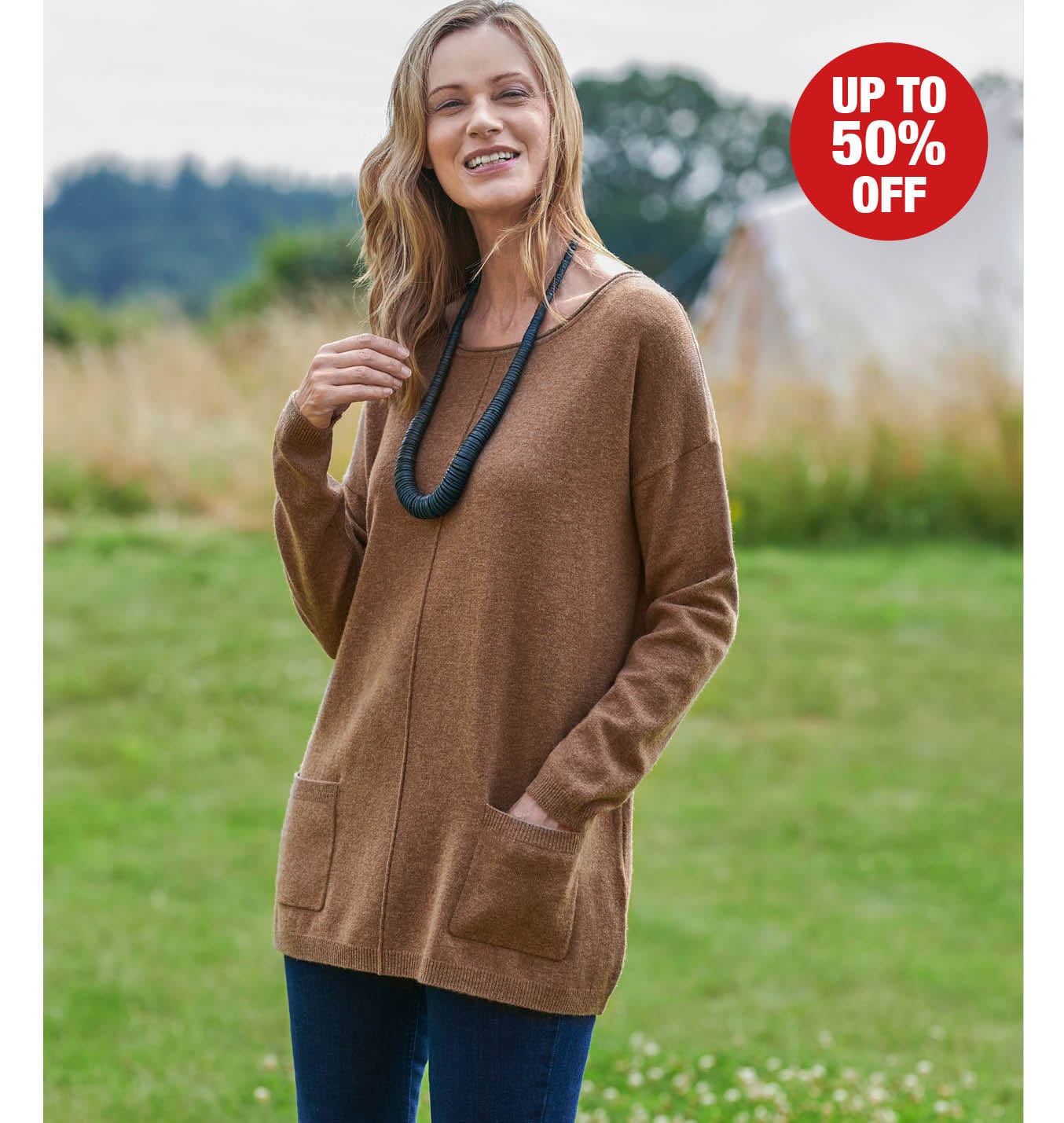 Cashmere & Merino Pocket Tunic