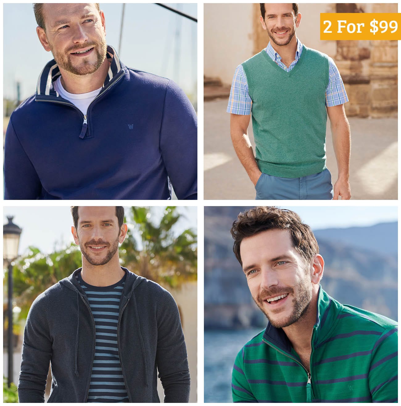 Mens 2 for $99 Cotton Offer