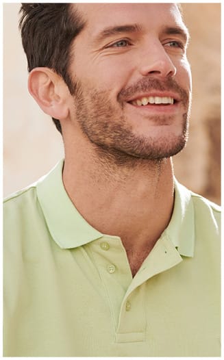 Organic Cotton Pique Polo