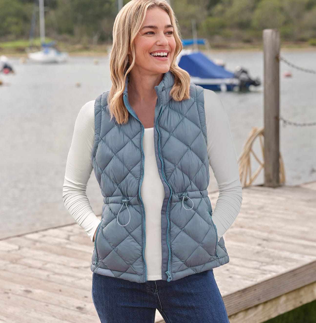 Argyll Puffer Vest