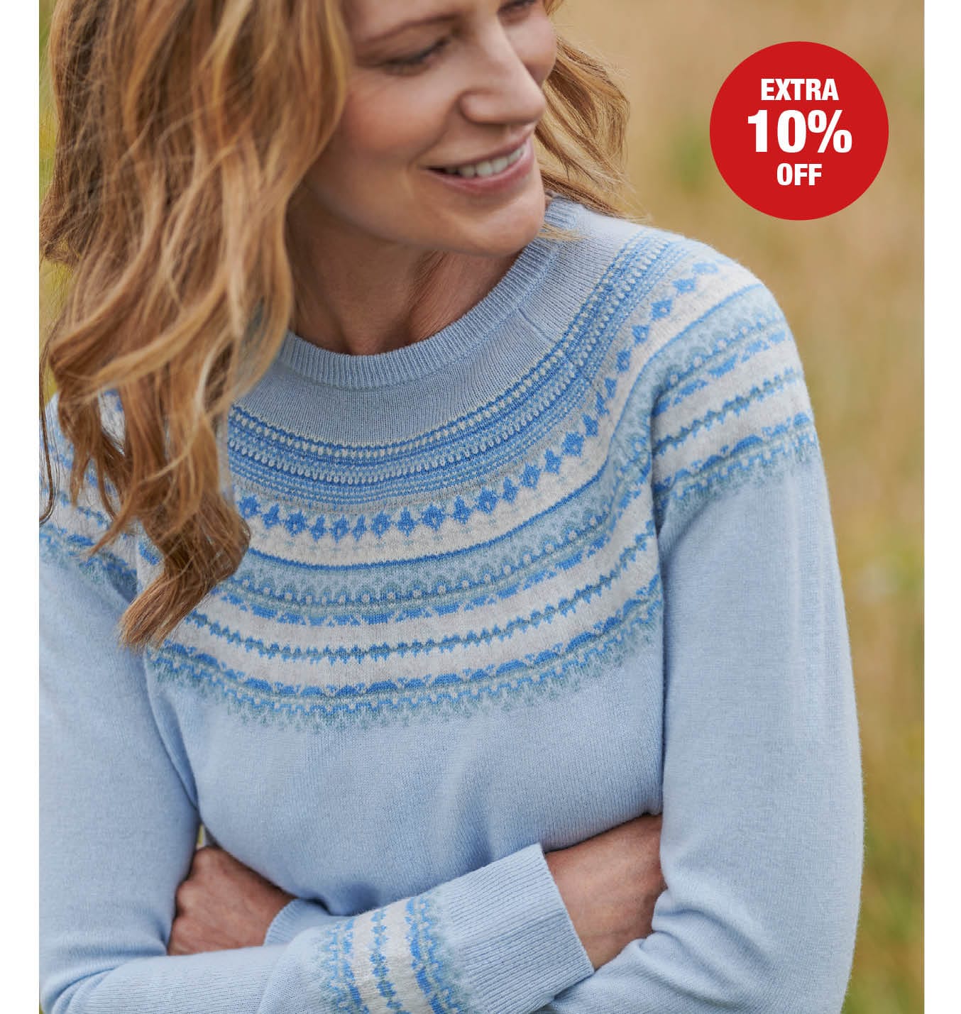 Raglan Fairisle Sweater