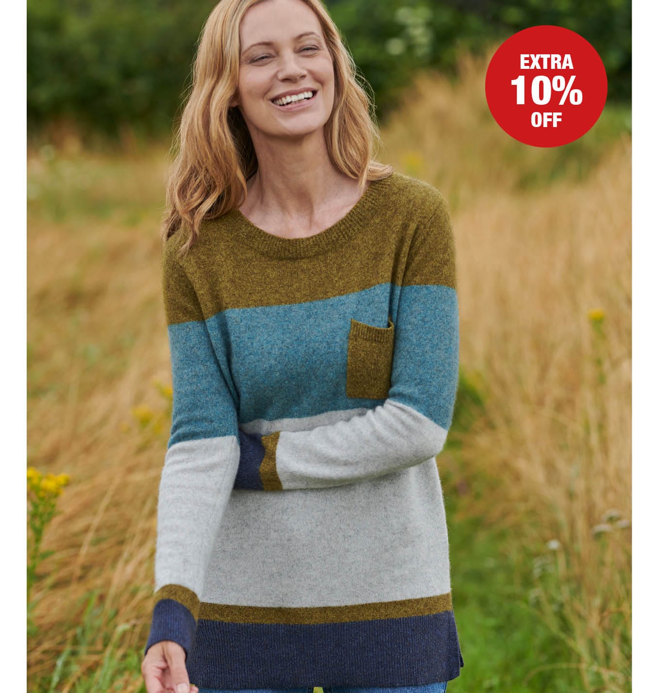 Cashmere Merino Mock Neck Sweater