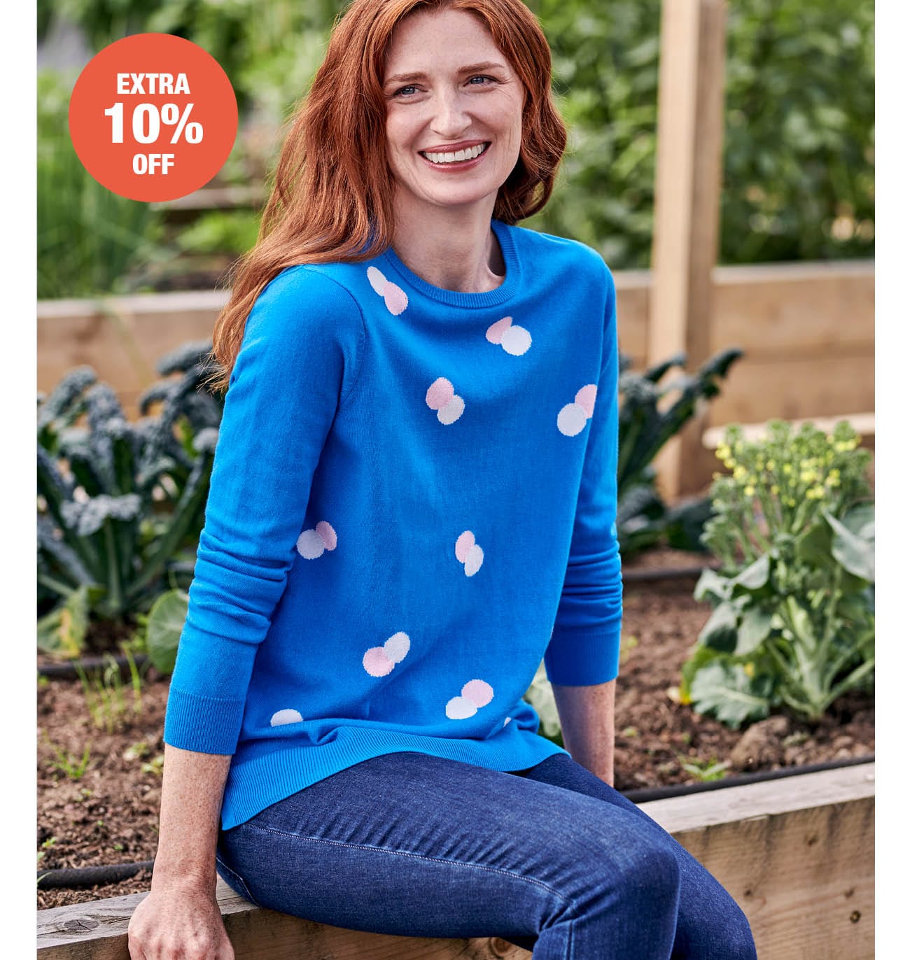 Organic Cotton Spot Sweater