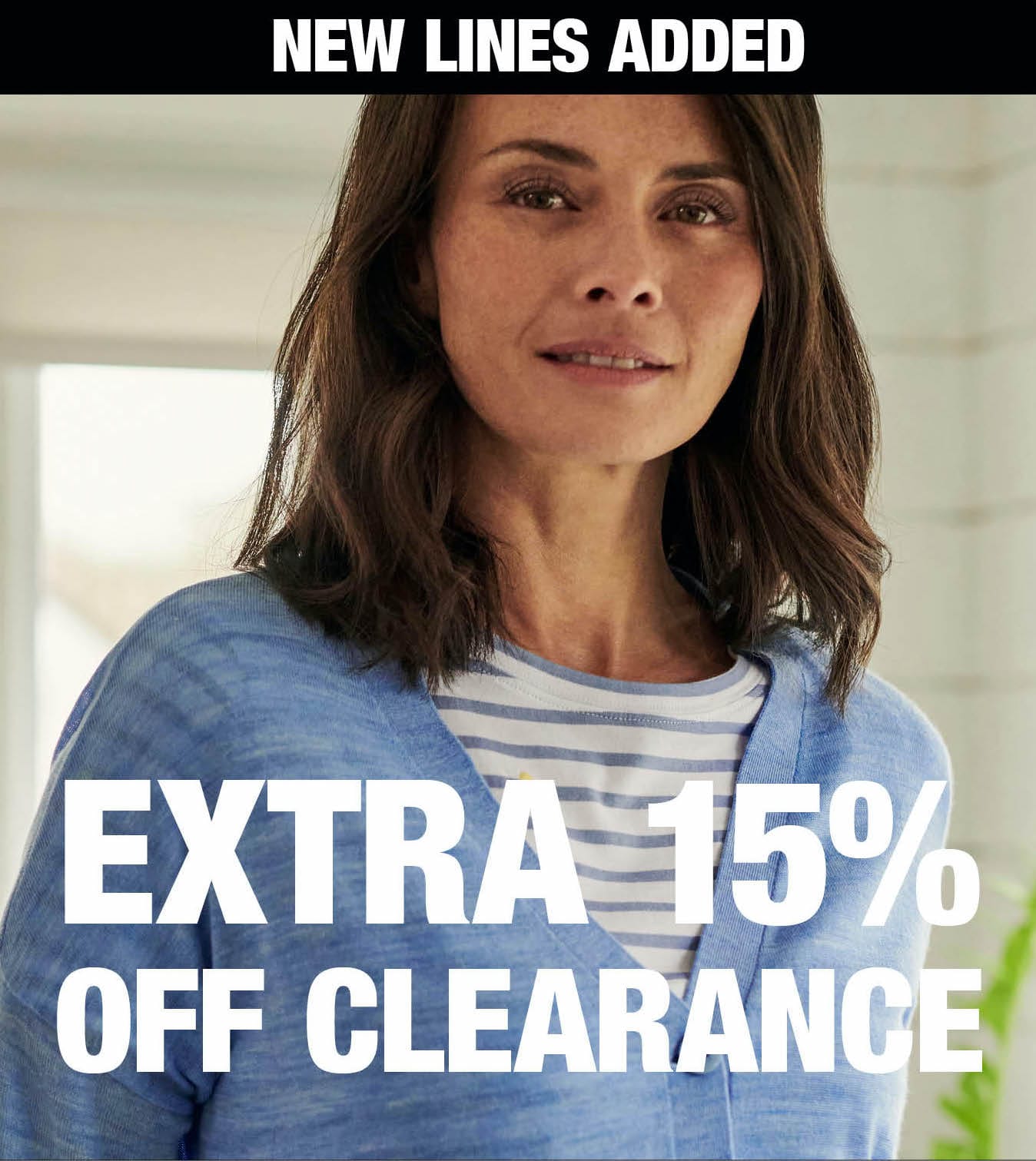 Extra 15% Off Clearance. 