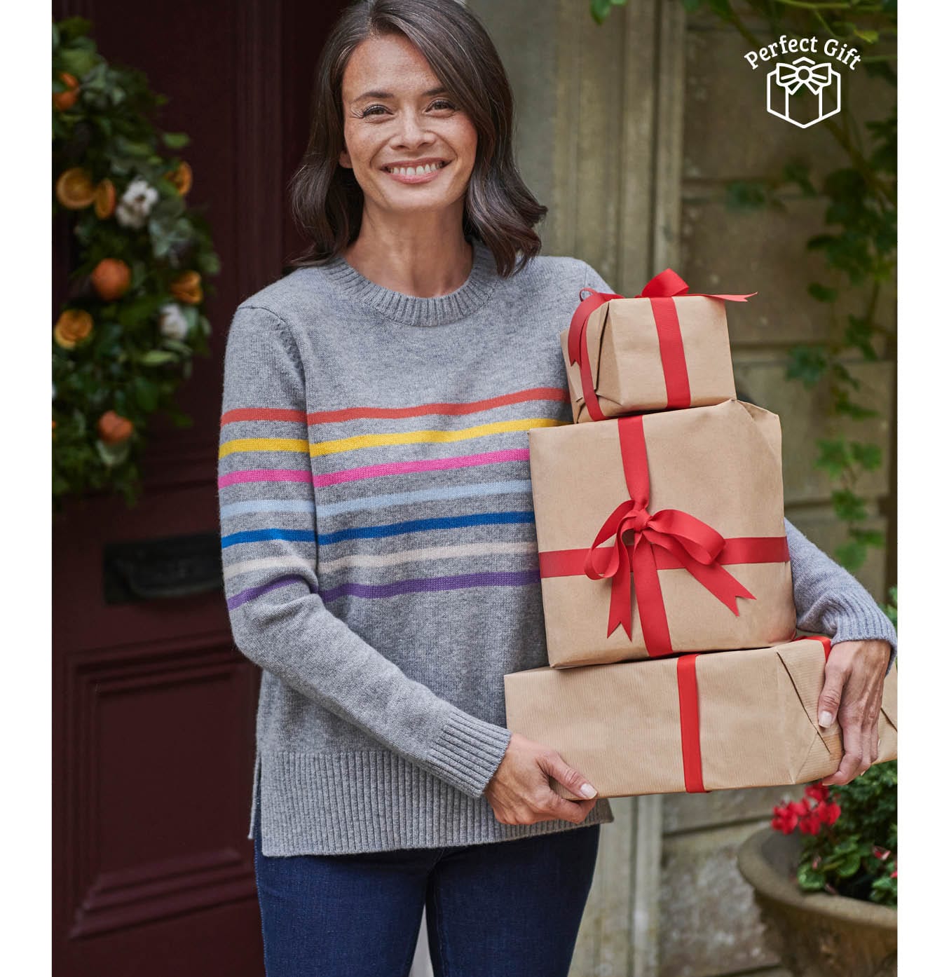 Rainbow Stripe Sweater