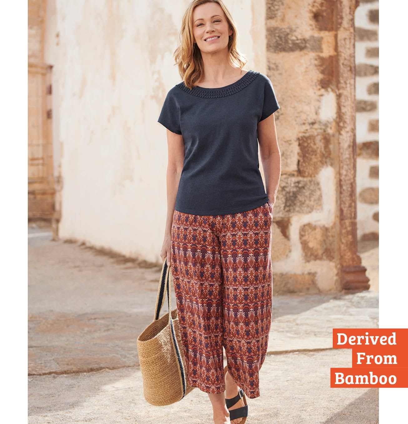 Bamboo Jersey Culottes