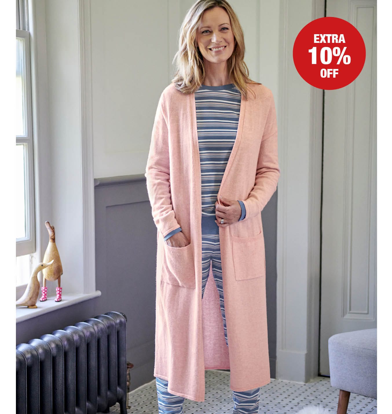 Cashmere & Merino Luxe Dressing Gown