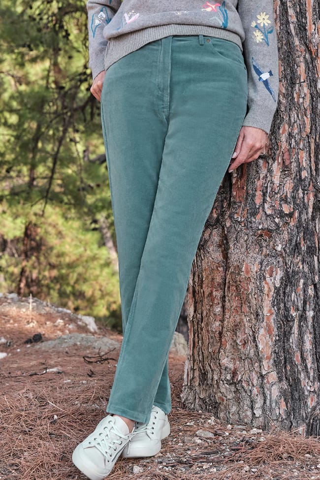 Organic Cotton Cord Jeans