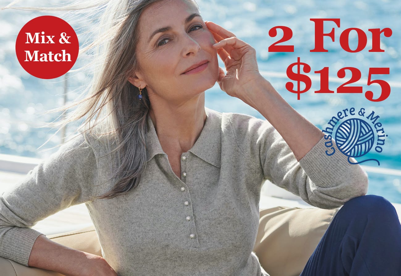 Summer Cashmere & Merino 2 for $125