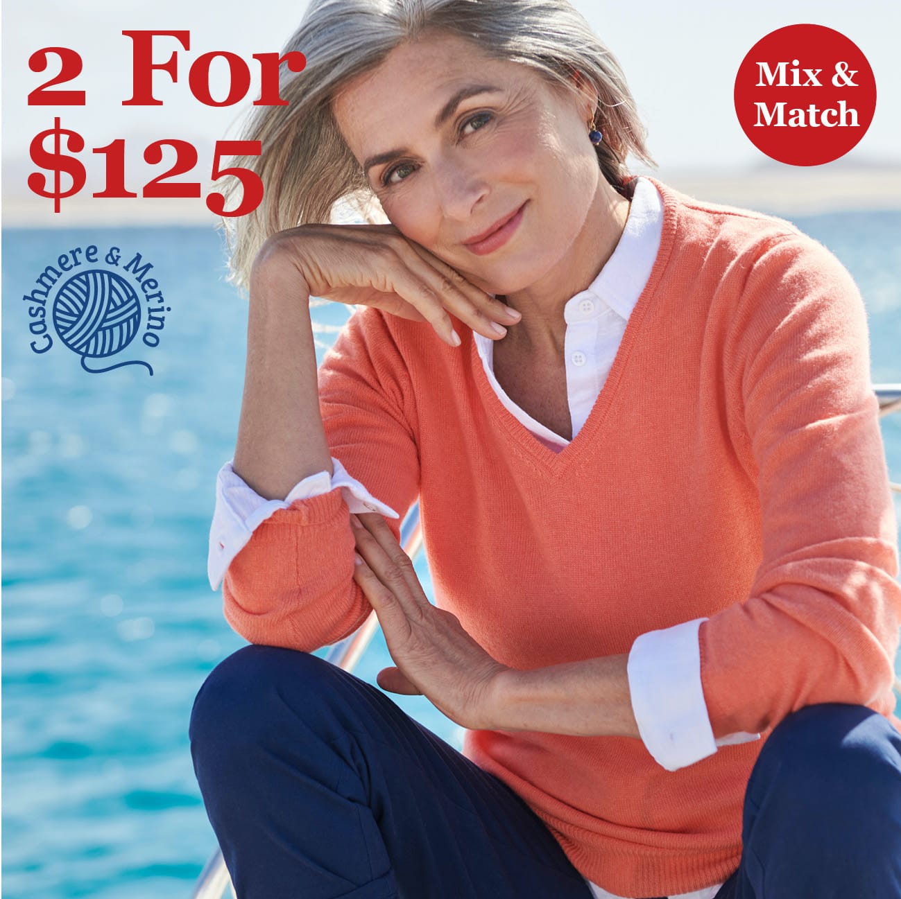 Summer Cashmere & Merino 2 for $125