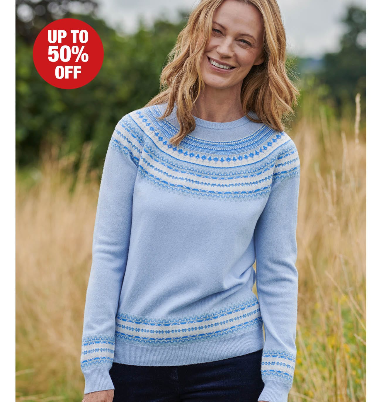 Raglan Fairisle Sweater